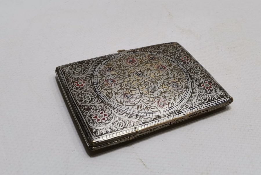 OSMANLI DÖNEMİ ESER-İ İSTANBUL SİGARA TABAKASI