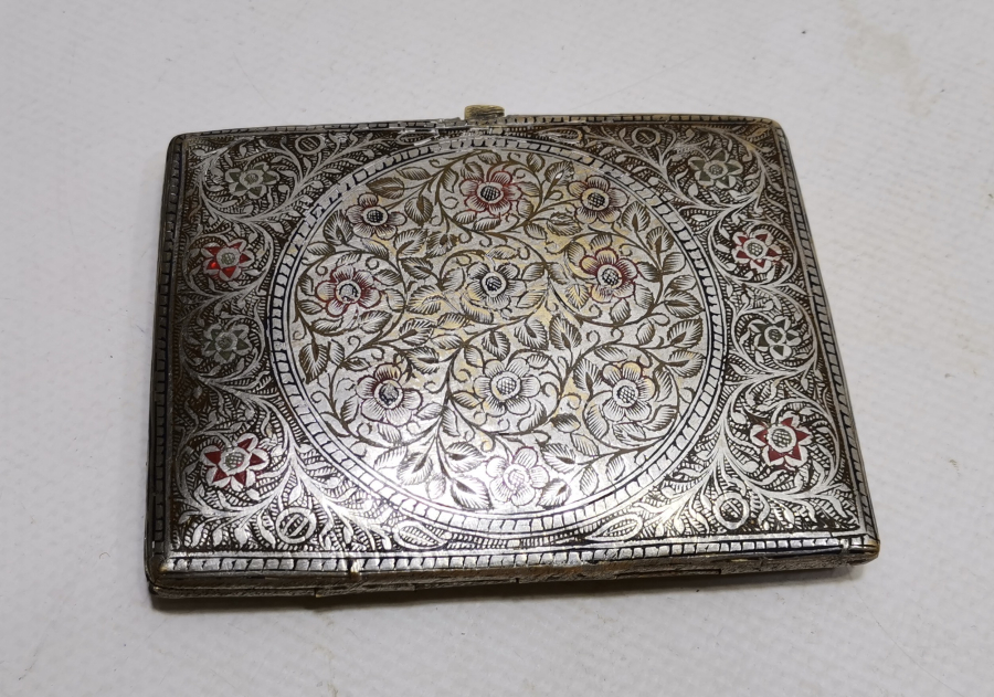 OSMANLI DÖNEMİ ESER-İ İSTANBUL SİGARA TABAKASI