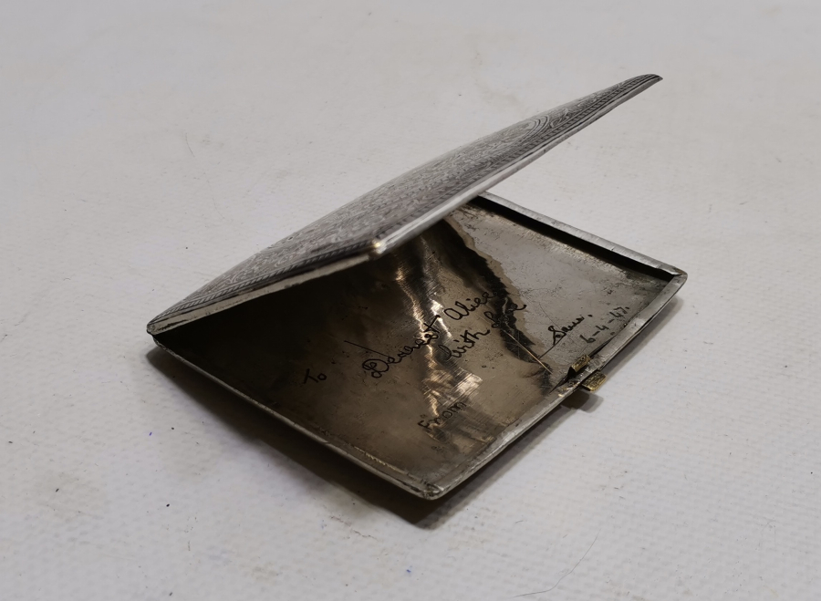 OSMANLI DÖNEMİ ESER-İ İSTANBUL SİGARA TABAKASI