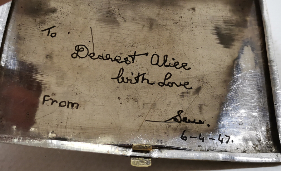 OSMANLI DÖNEMİ ESER-İ İSTANBUL SİGARA TABAKASI