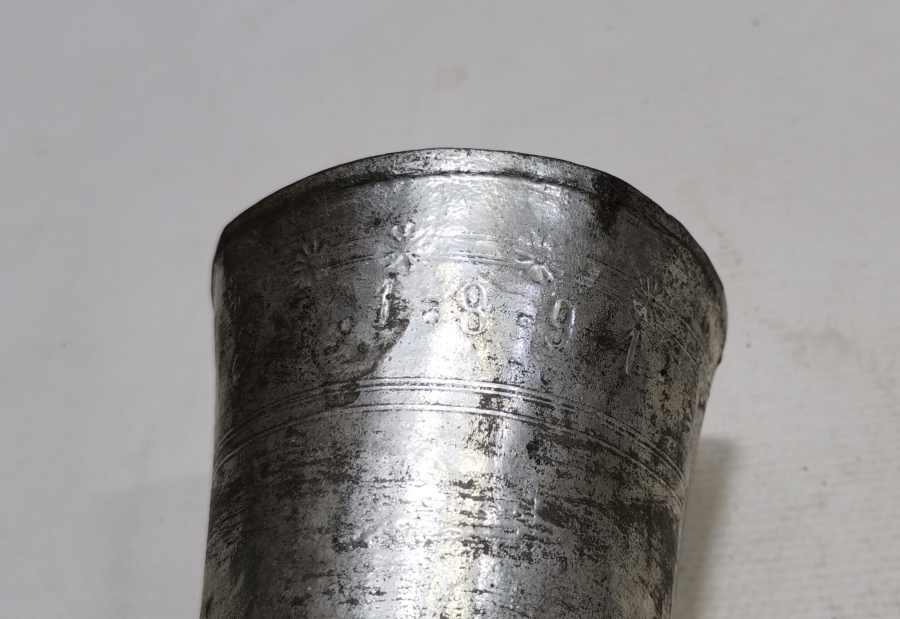 OSMANLI DÖNEMİ RUM İŞİ EL YAPIMI SU BARDAĞI