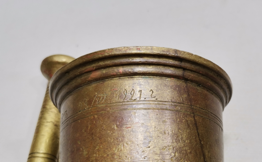 OSMANLI DÖNEMİ RUMCA YAZILI ÇOK NADİR HAVAN