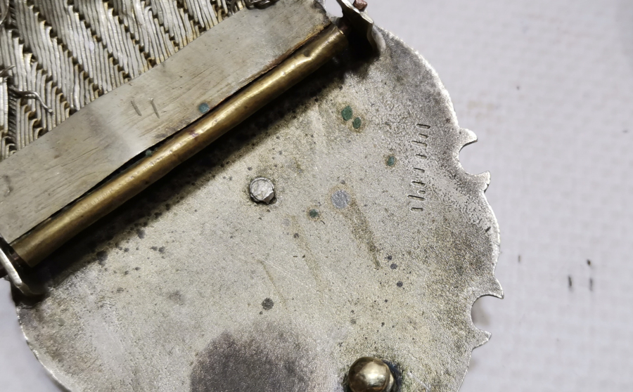 OSMANLI DÖNEMİ TRABZON İŞİ HASIR ÖRME GELİN KEMERİ