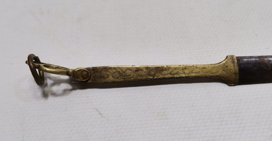 OSMANLI DÖNEMİ ÜZERİ İŞLEMELİ KILIÇ MASATI