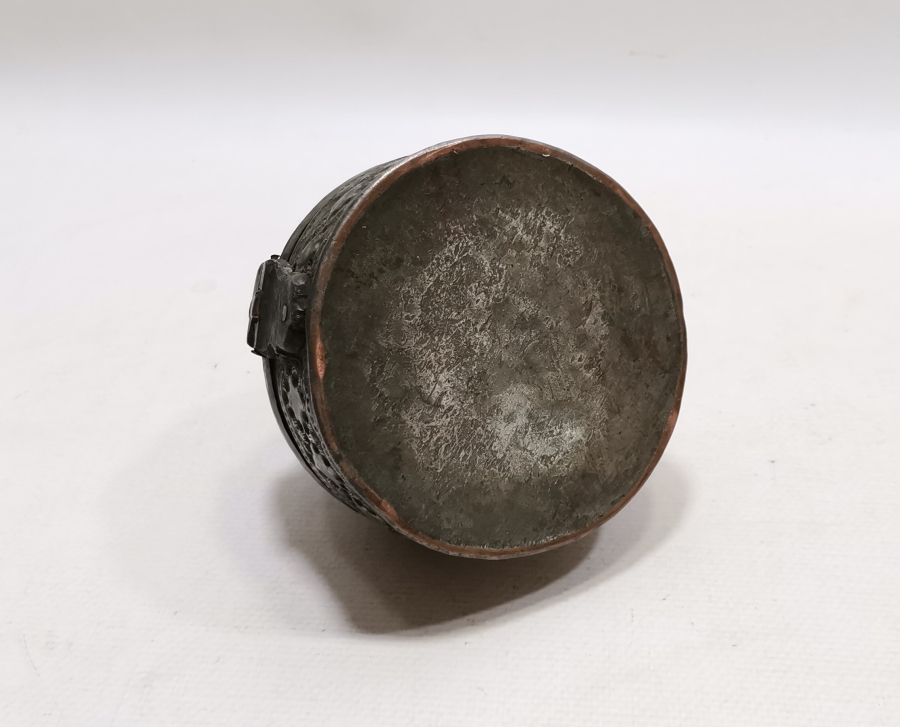 OSMANLI METAL İŞÇİLİĞİNİN ZİRVESİ OSMANLI DÖNEMİ ÇOK NADİR KUBBELİ EKMEKLİK