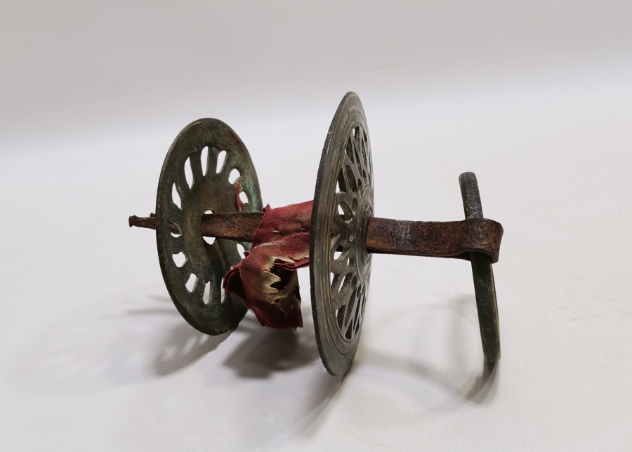 ÜZERİ DAMGALI ÇOK NADİR OSMANLI DÖNEMİ SÜLEYMANİYE TAM TAKIM KAPI AYNASI