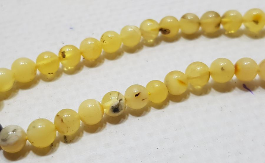 ANTİKA DAMLA KEHRİBAR KOLYE - GERDANLIK