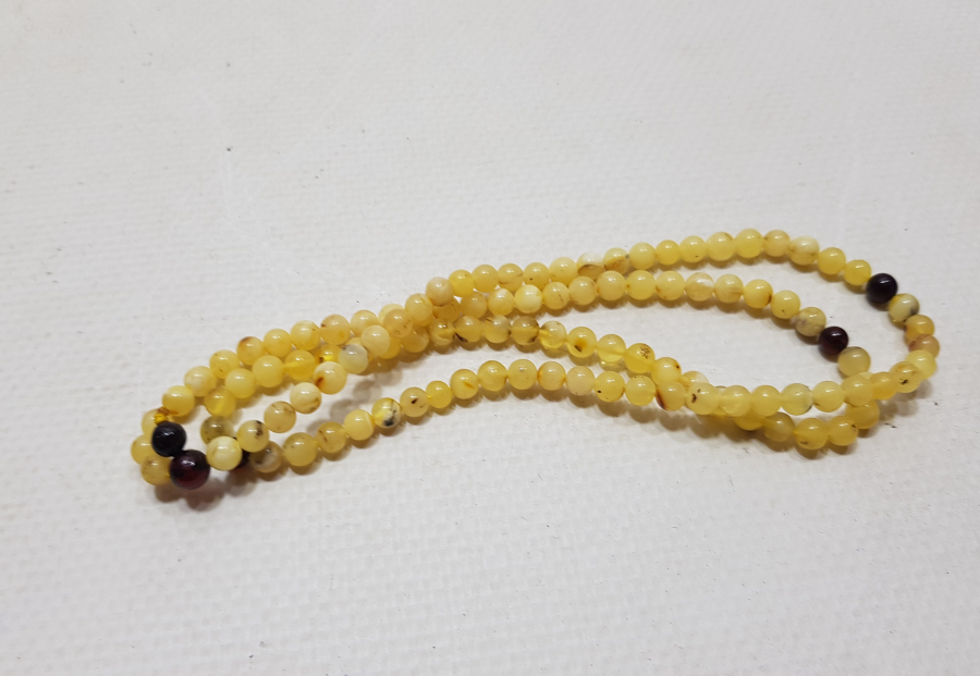 ANTİKA DAMLA KEHRİBAR KOLYE - GERDANLIK