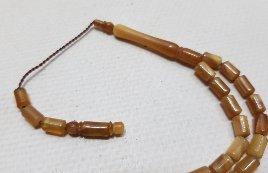 DAĞ KEÇİSİ BOYNUZU 33 LÜ TESPİH