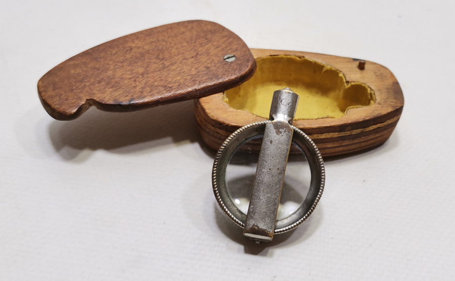 ORJİNAL KUTUSUNDA OSMANLI DÖNEMİ SARRAF BÜYÜTECİ