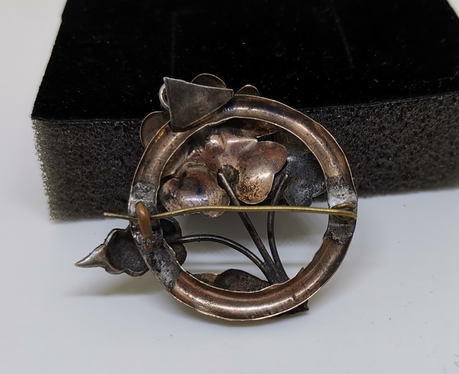 OSMANLI DÖNEM ELMAS TAŞLI ALTIN BROŞ KOLYE