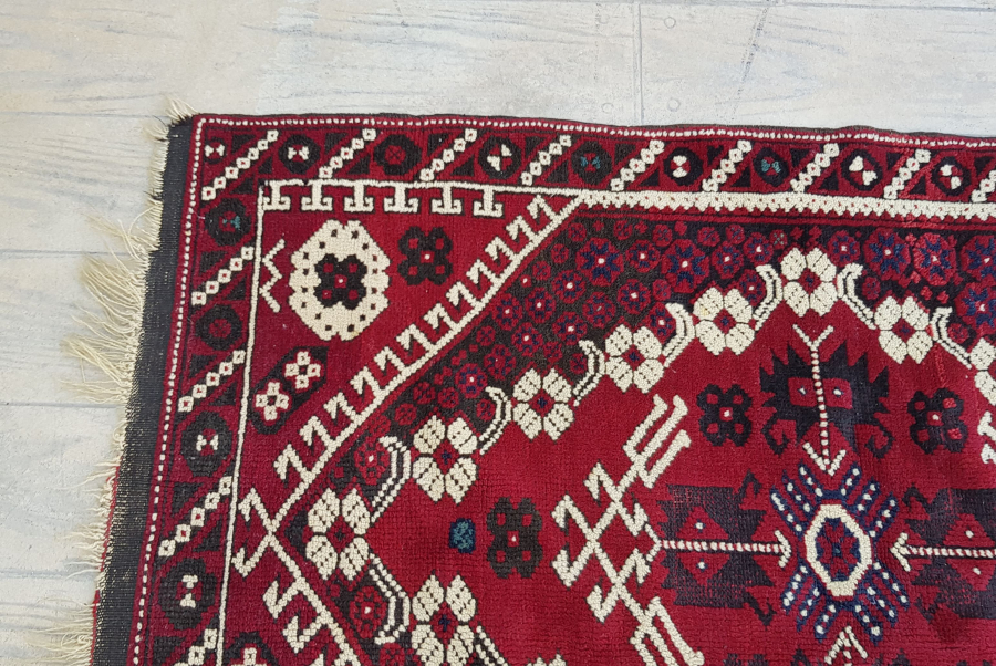 OSMANLI DÖNEMİ ÇOK NADİR KIZ BERGAMA HALISI