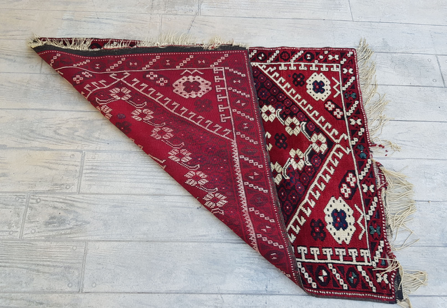 OSMANLI DÖNEMİ ÇOK NADİR KIZ BERGAMA HALISI