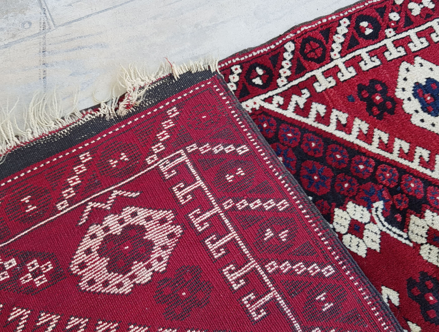 OSMANLI DÖNEMİ ÇOK NADİR KIZ BERGAMA HALISI