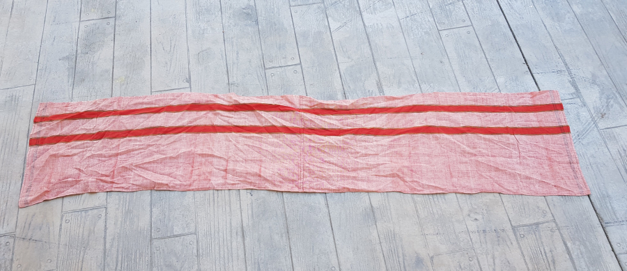 OSMANLI DÖNEMİ ÇOK NADİR YÖRÜK İŞİ ÇİFT ÇİZGİ GELİN KUŞAĞI 