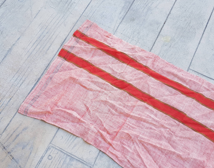 OSMANLI DÖNEMİ ÇOK NADİR YÖRÜK İŞİ ÇİFT ÇİZGİ GELİN KUŞAĞI 