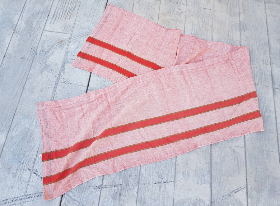 OSMANLI DÖNEMİ ÇOK NADİR YÖRÜK İŞİ ÇİFT ÇİZGİ GELİN KUŞAĞI 