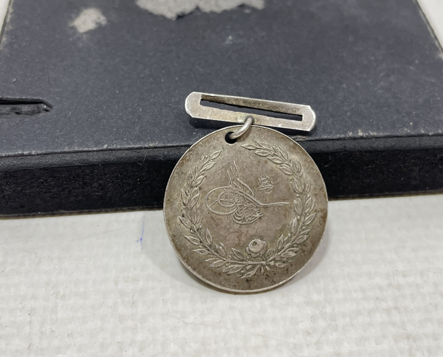 OSMANLI DÖNEMİ GÜMÜŞ YUNAN HARBİ MADALYASI