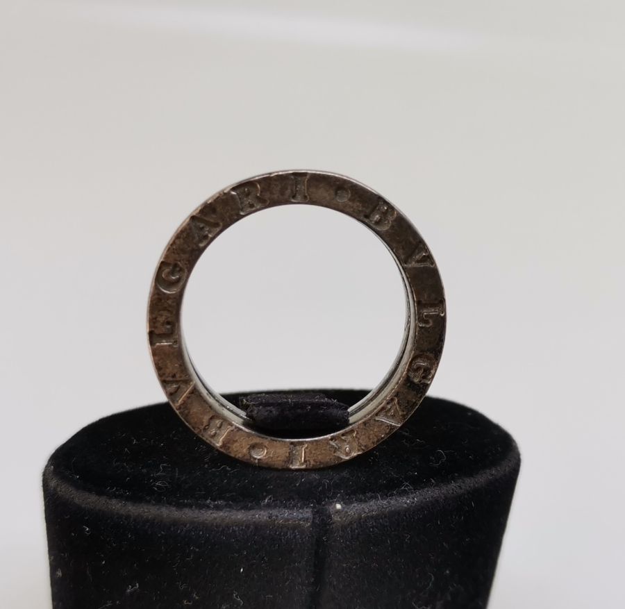 ÖZEL YAPIM BVGARİ GÜMÜŞ YÜZÜK