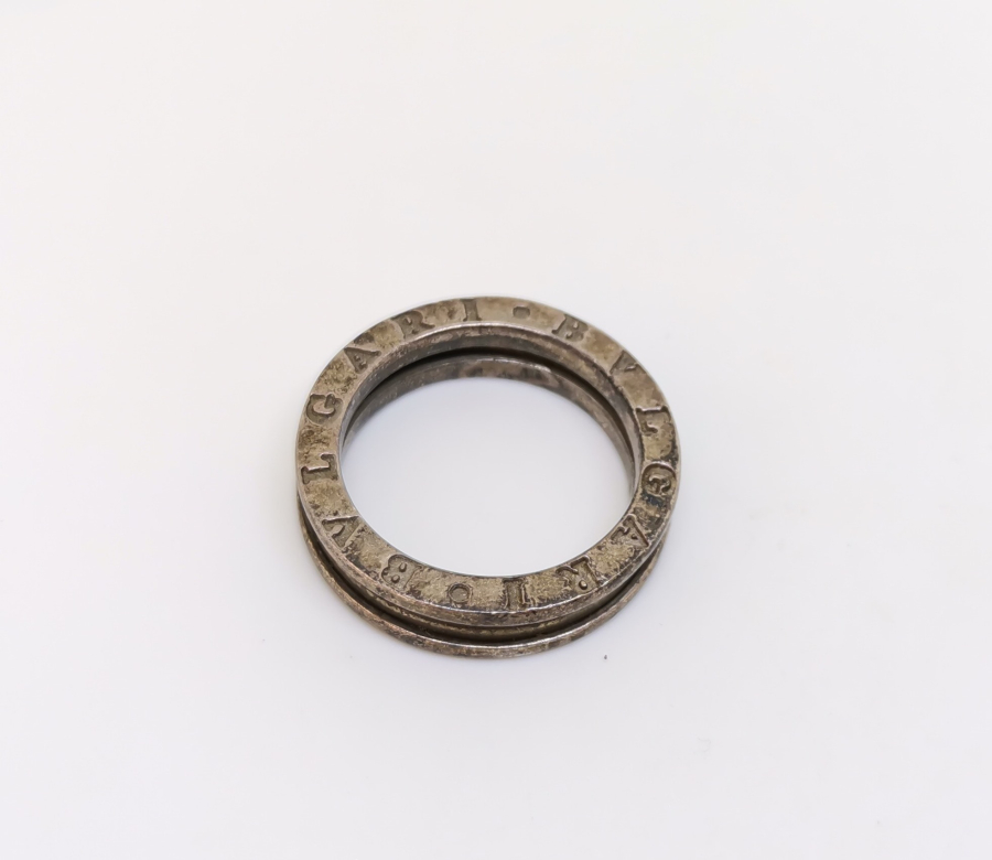 ÖZEL YAPIM BVGARİ GÜMÜŞ YÜZÜK