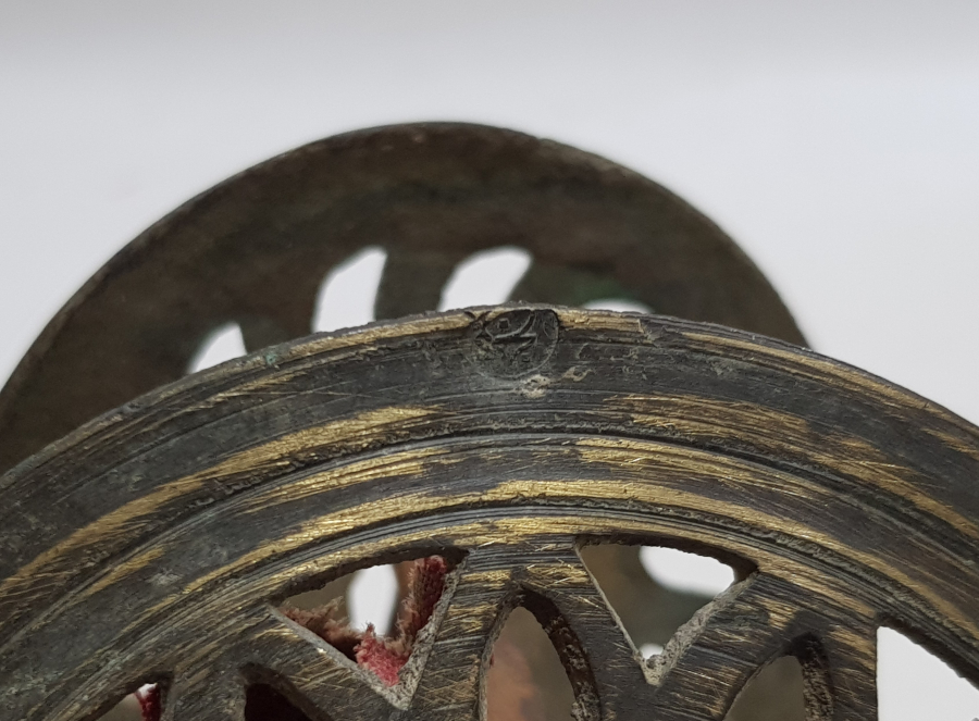 ÜZERİ DAMGALI ÇOK NADİR OSMANLI DÖNEMİ SÜLEYMANİYE TAM TAKIM KAPI AYNASI