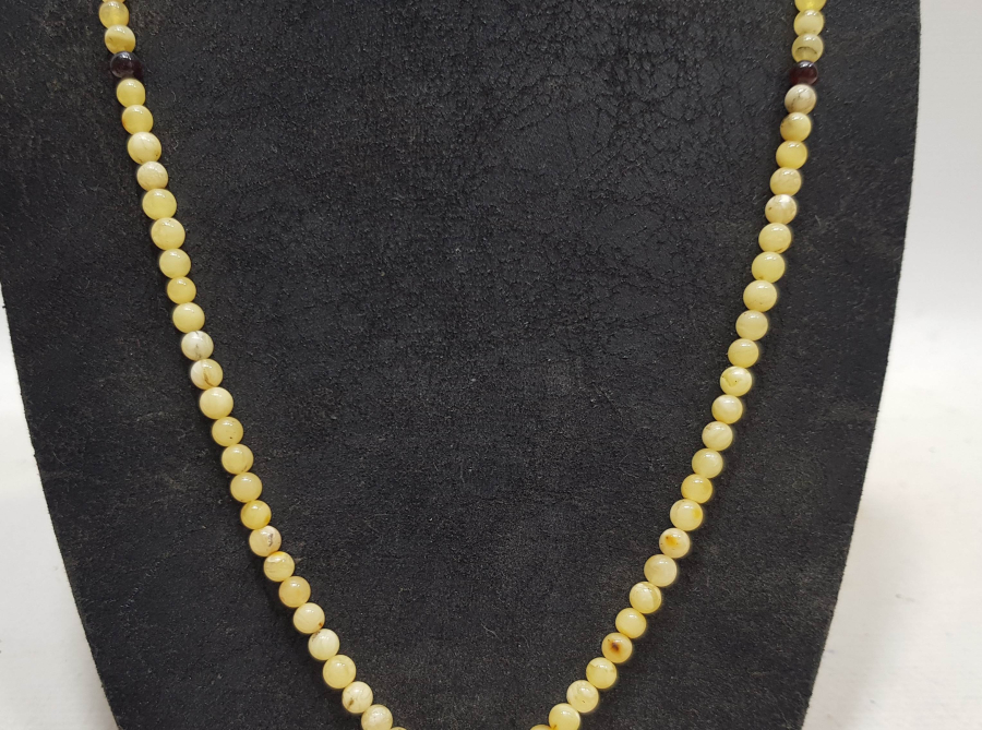 ANTİKA DAMLA KEHRİBAR KOLYE - GERDANLIK