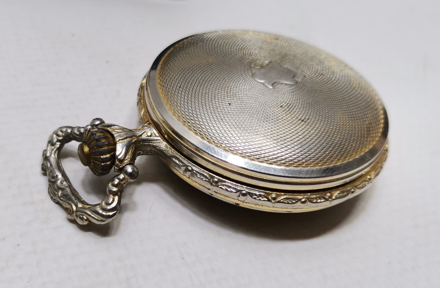 DELTA MARKA KURMALI ANTİKA CEP SAATİ