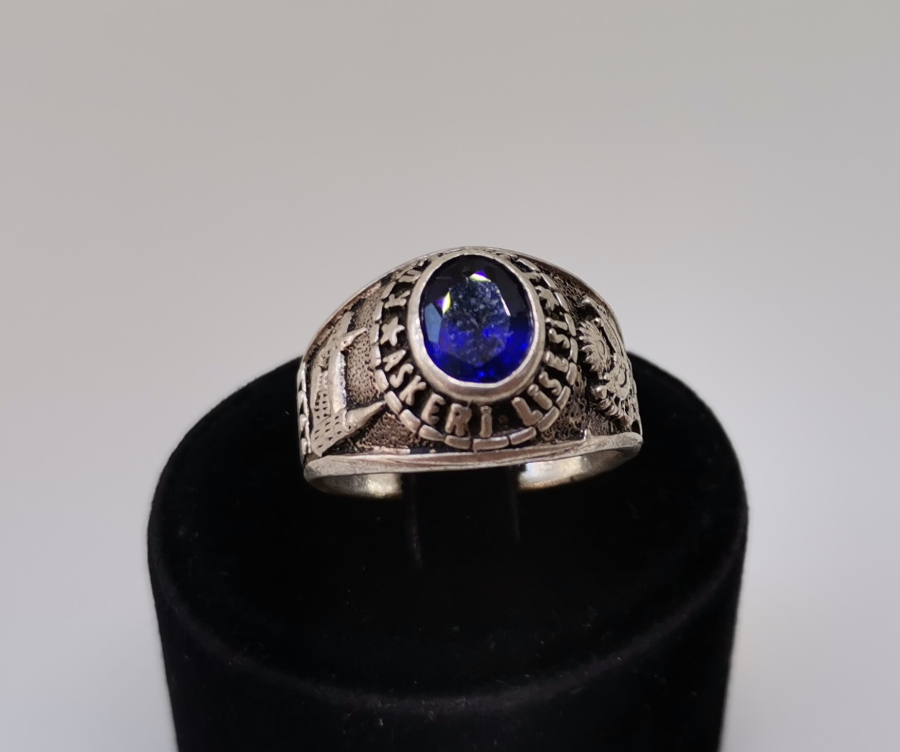 KULELİ ASKERİ LİSESİ GÜMÜŞ DEVRE YÜZÜĞÜ