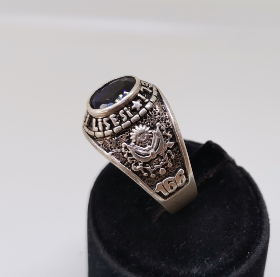 KULELİ ASKERİ LİSESİ GÜMÜŞ DEVRE YÜZÜĞÜ