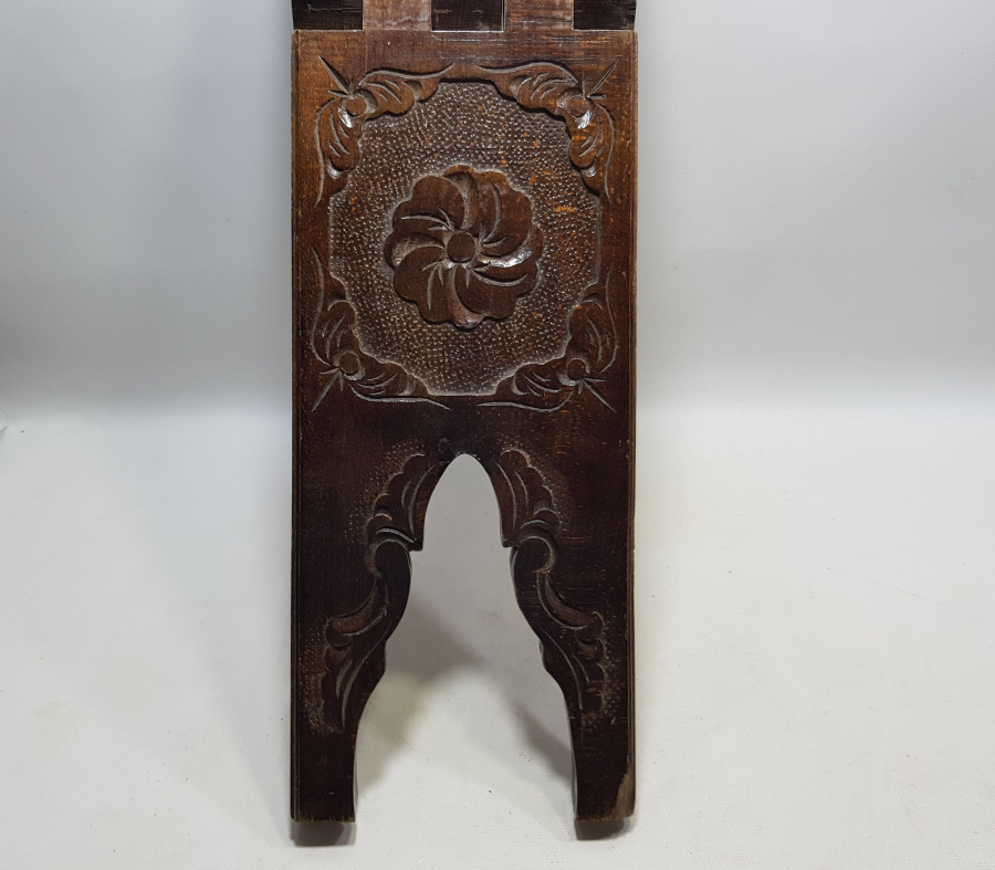 MARAŞ İŞİ EL YAPIMI ANTİKA İŞLEMELİ BÜYÜK BOY RAHLE