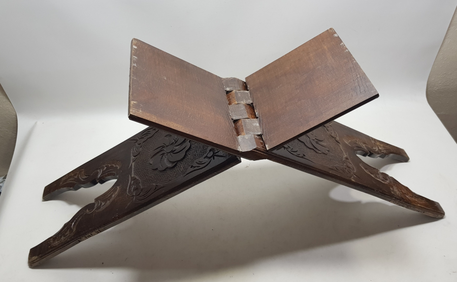 MARAŞ İŞİ EL YAPIMI ANTİKA İŞLEMELİ BÜYÜK BOY RAHLE