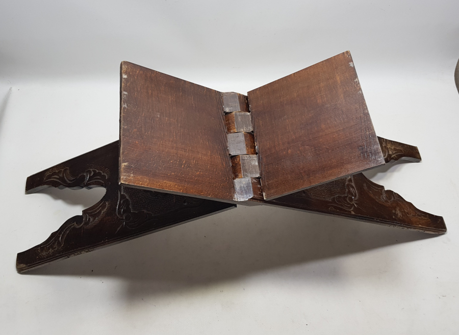 MARAŞ İŞİ EL YAPIMI ANTİKA İŞLEMELİ BÜYÜK BOY RAHLE