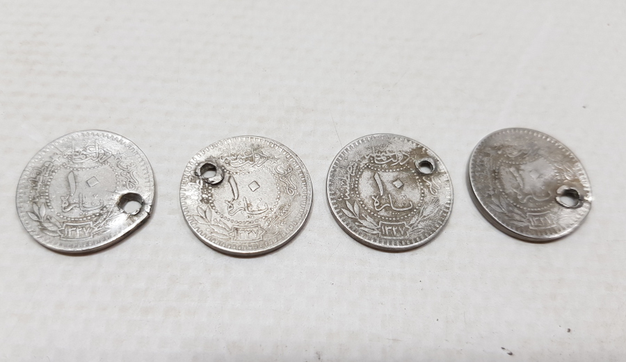 MEHMET REŞAD HAN DÖNEMİ NİKEL 10 PARA LOTU