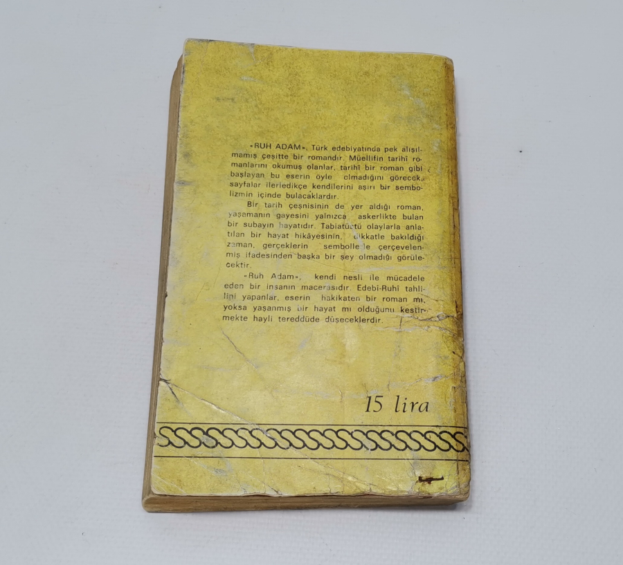 NİHAL ATSIZ 'IN İLK BASKI RUH ADAM KİTABI