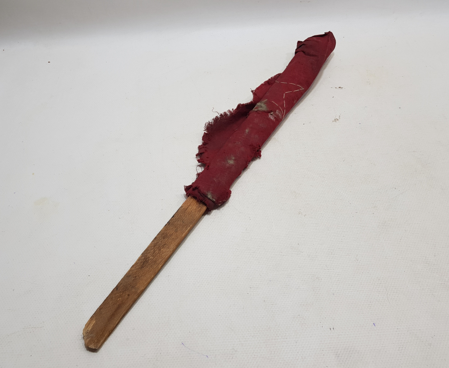 ORJİNAL SOPASIYLA OSMANLI DÖNEMİ ÇOK NADİR BAYRAK