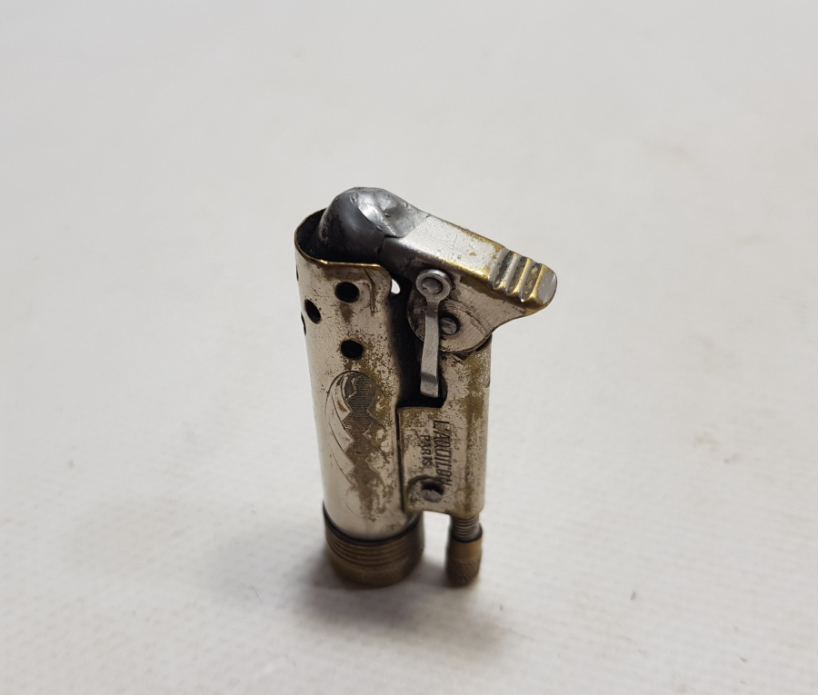 OSMANLI DÖNEMİ ÇALIŞIR DURUMDA NADİR FORMDA SUBAY ÇAKMAĞI