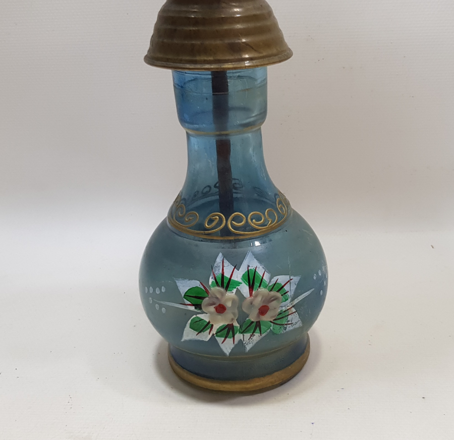 OSMANLI DÖNEMİ EL BOYAMA SÜLEYMANİYE İŞİ NARGİLE