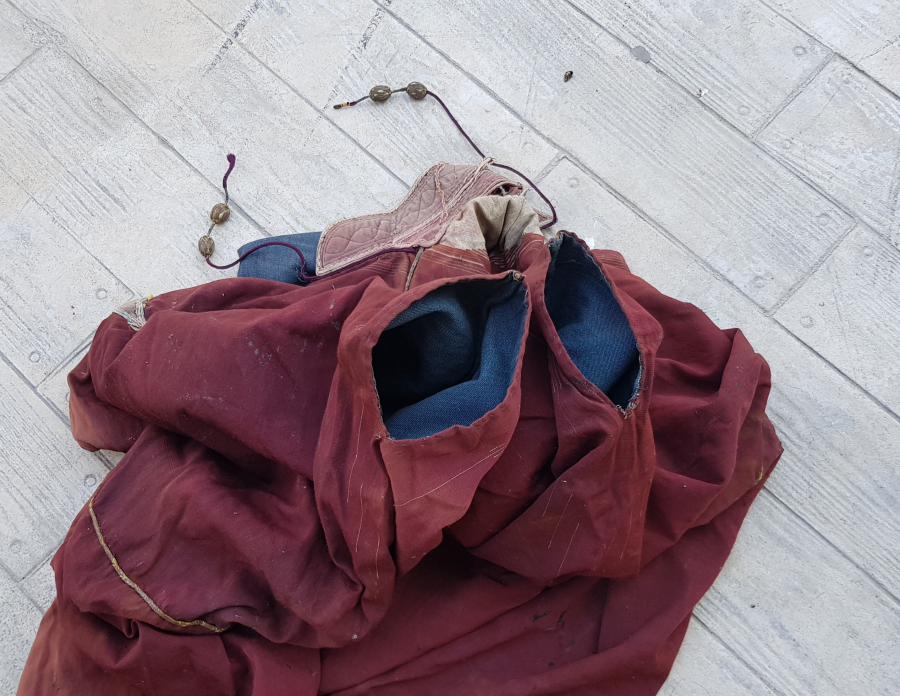 OSMANLI DÖNEMİ EL YAPIMI ÇOK NADİR TEKKE İŞİ ŞEYH CÜBBESİ