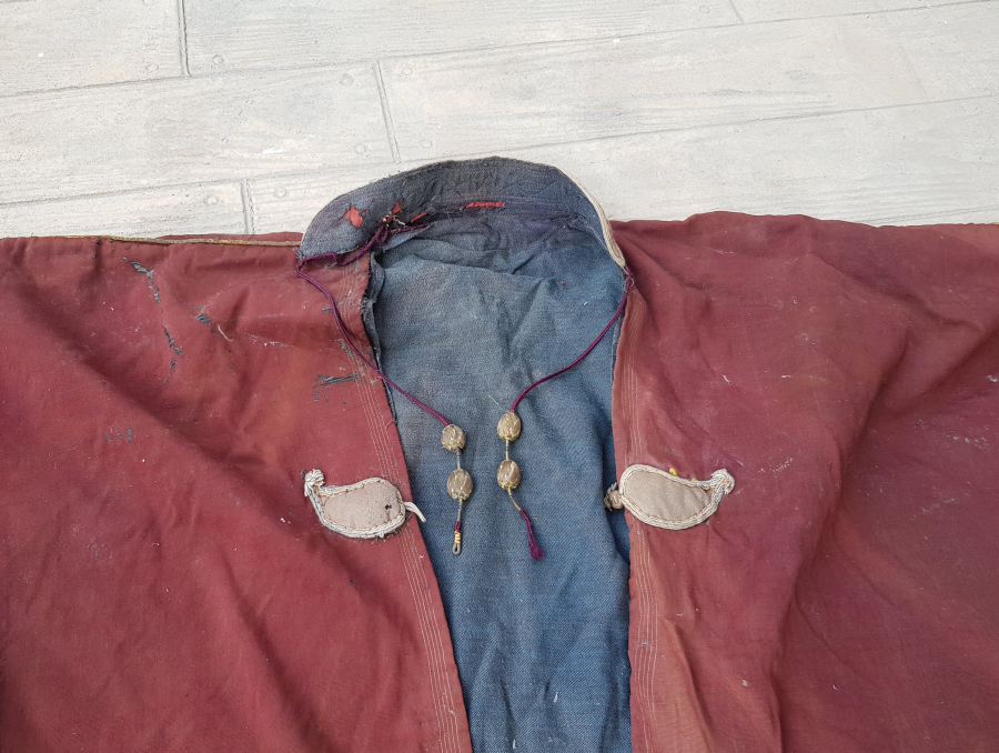 OSMANLI DÖNEMİ EL YAPIMI ÇOK NADİR TEKKE İŞİ ŞEYH CÜBBESİ