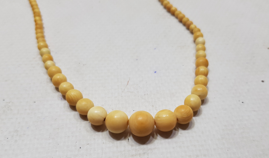 OSMANLI DÖNEMİ FİLDİŞİ GERDANLIK