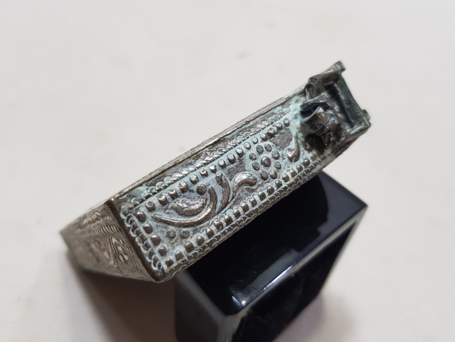 OSMANLI DÖNEMİ GÜMÜŞ ENAM-I ŞERİF KUTUSU