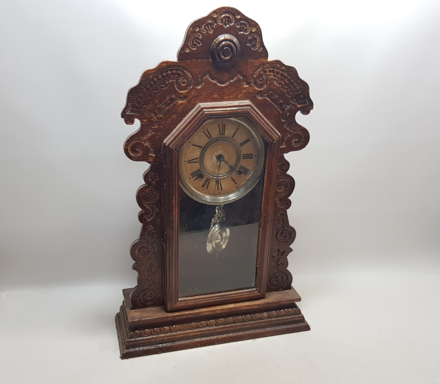 OSMANLI DÖNEMİ NADİR FORMDA BÜYÜK BOY MASA VE DUVAR SAATİ