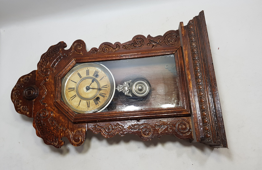 OSMANLI DÖNEMİ NADİR FORMDA BÜYÜK BOY MASA VE DUVAR SAATİ