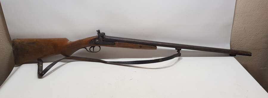 OSMANLI DÖNEMİ YÜKSEK KONDİSYONDA ÇİFTE DOLMA TÜFEK