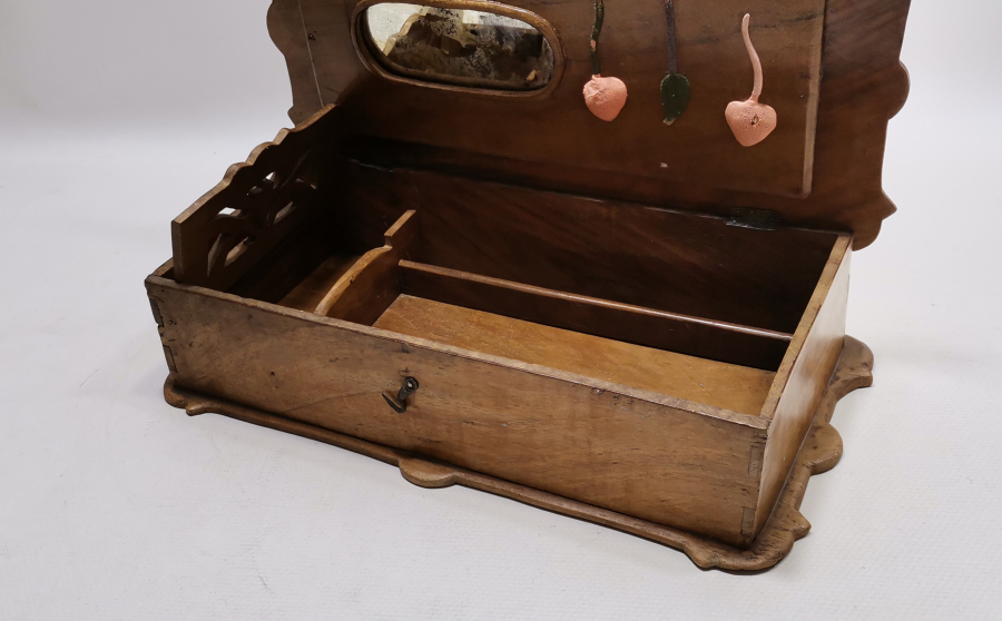 SİNOP CEZAEVİ HATIRASI NADİR BOYDA EL YAPIMI ANTİKA BERBER KUTUSU