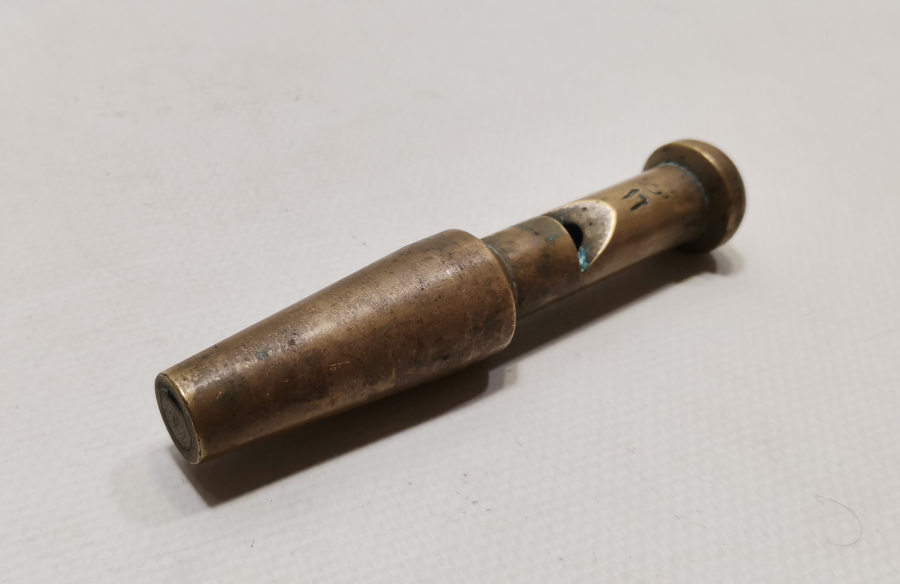 ÜZERİ OSMANLICA YAZILI ÇOK NADİR GEMİCİ DÜDÜĞÜ