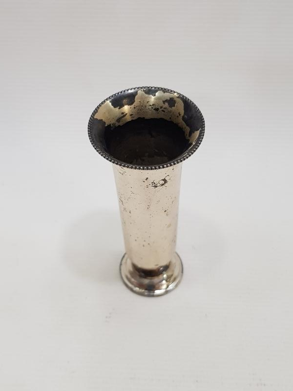 ANTİKA GÜMÜŞ KAPLAMA KADEH