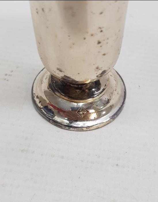 ANTİKA GÜMÜŞ KAPLAMA KADEH