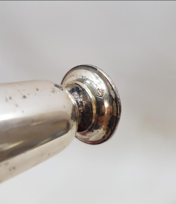 ANTİKA GÜMÜŞ KAPLAMA KADEH