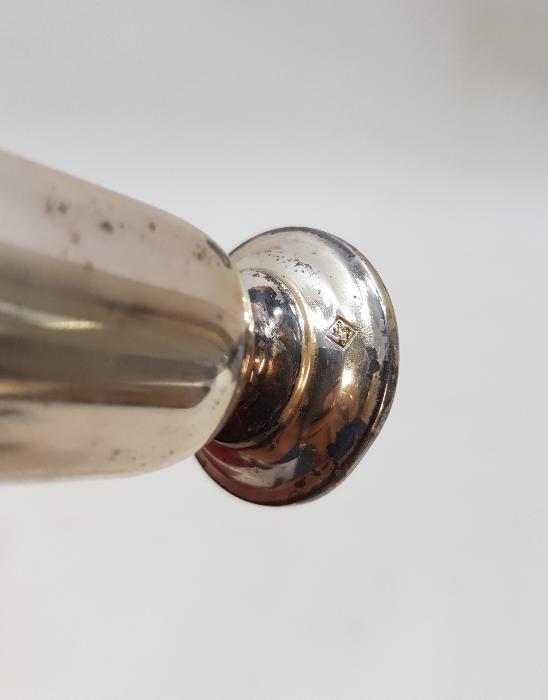 ANTİKA GÜMÜŞ KAPLAMA KADEH